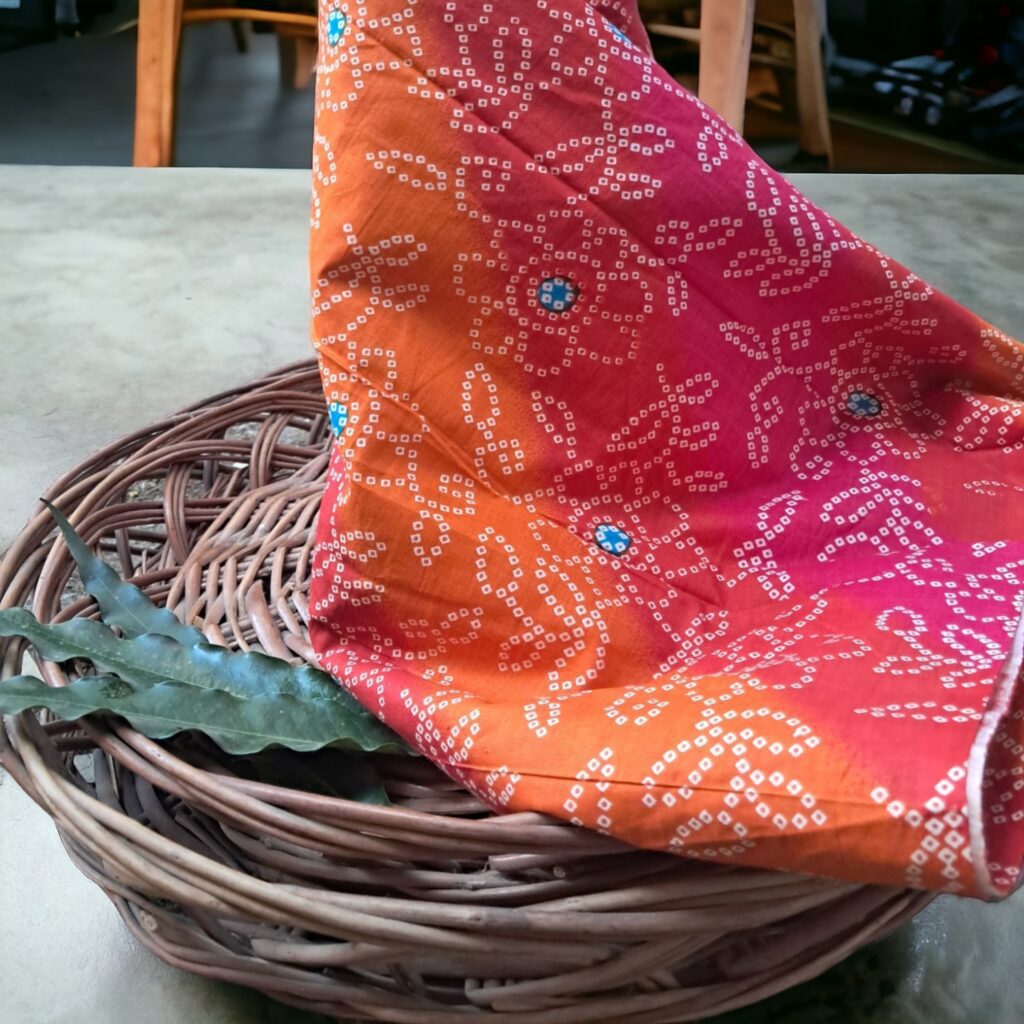 Flex Cotton Mix Color Traditional Fabric