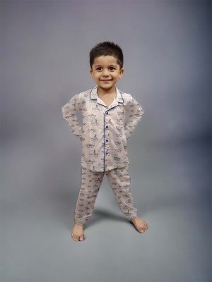 Ship Print Kids Shirt