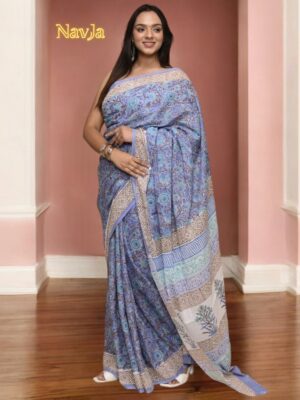 Graceful Modern Style Cotton Saree