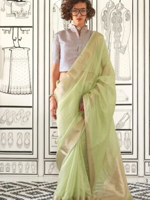 New Handwoven saree