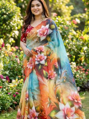 Georgette Saree