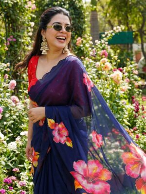 Georgette Saree