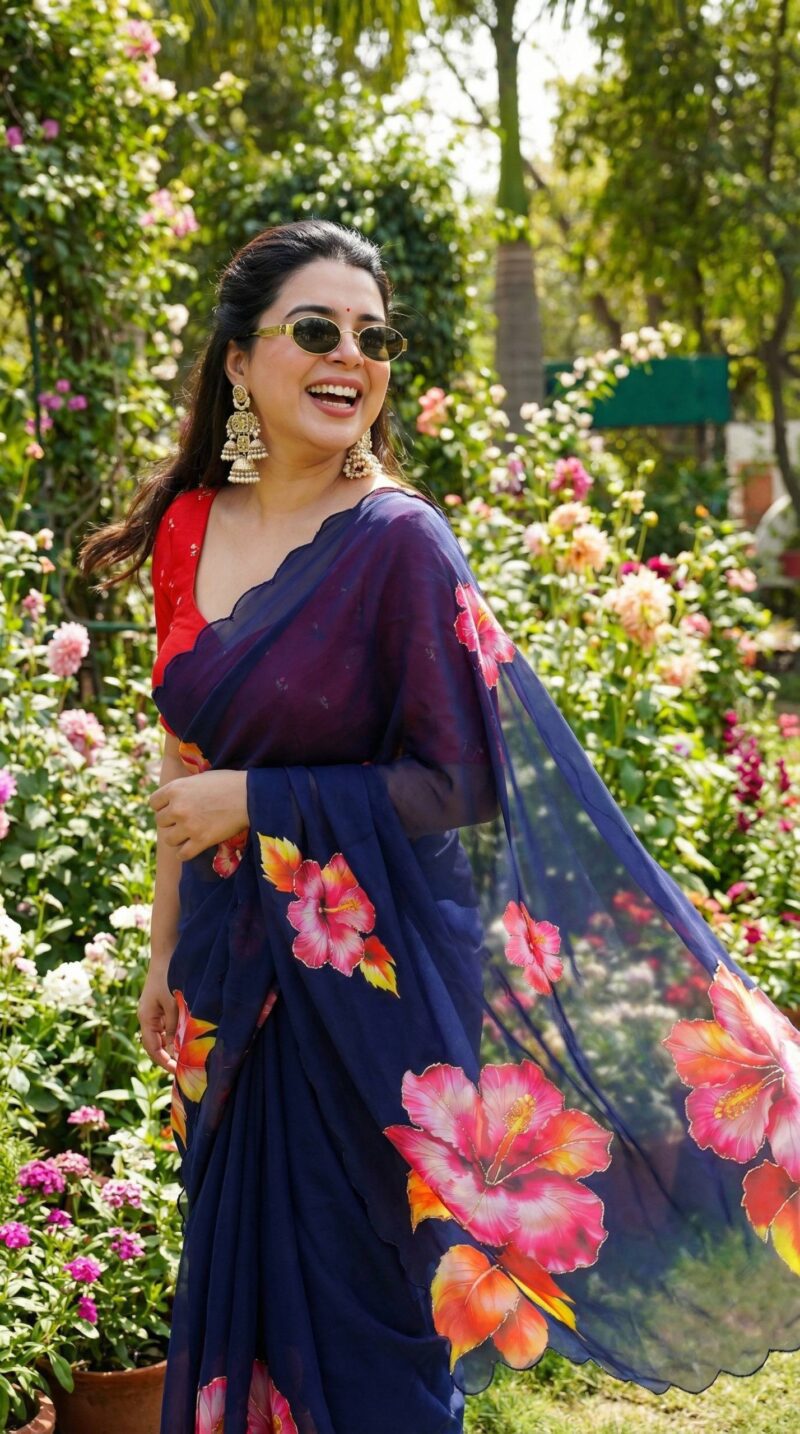 Georgette Saree Georgette Saree