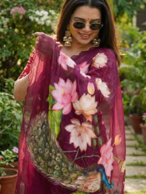 Georgette Saree
