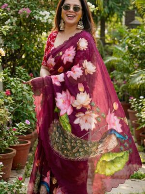 Georgette Saree