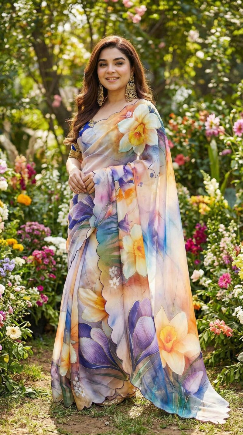 Georgette Saree Georgette Saree