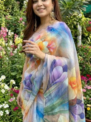 Georgette Saree