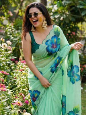 Georgette Saree