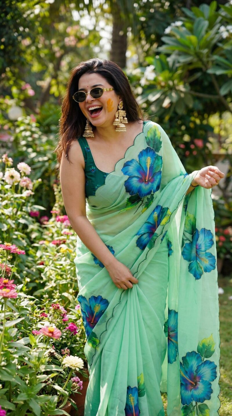 Georgette Saree Georgette Saree