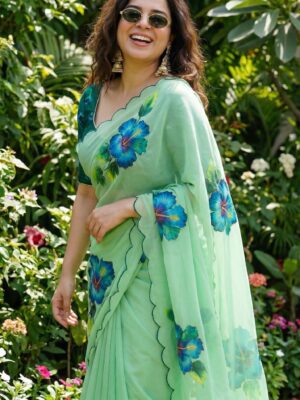 Georgette Saree
