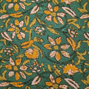 Floral Print with Thread work