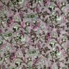 Pink And Green Floral Fabric