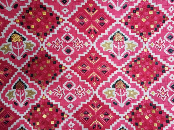 Pink Flex Cotton Fabric