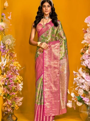 Dharmavaram Pure Silk Saree