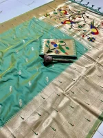 Kanchivaram Paithani Silk