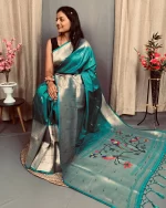 Kanchivaram Paithani Silk