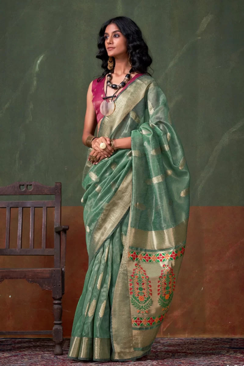Tissue silk Saree