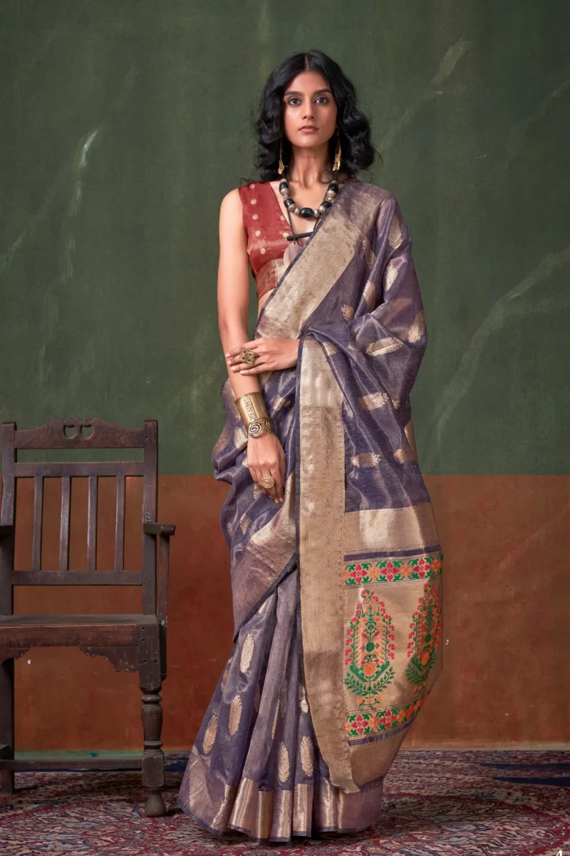 pure tissue silk SAREE