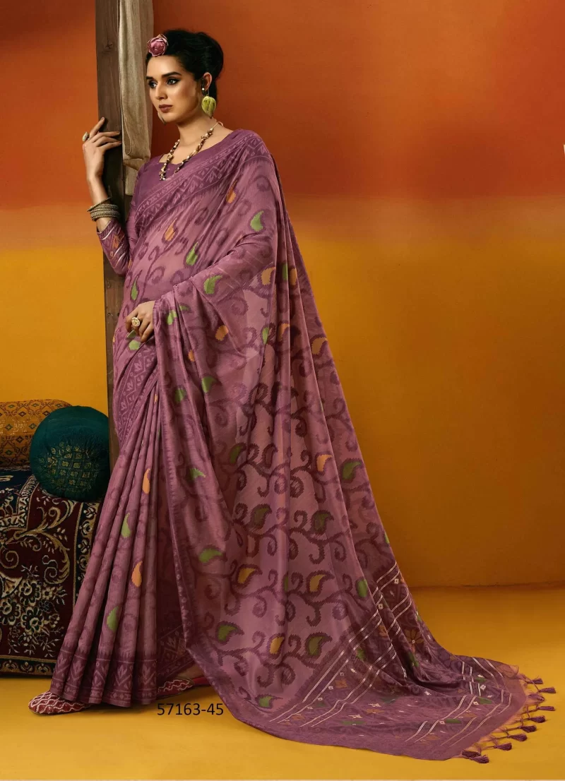 Purple Jamdani Saree online