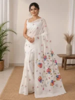 Linen Saree