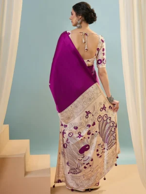 Saree back