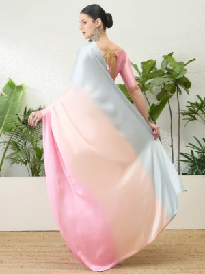 Pastel Ombre Modal Silk Saree PALLU