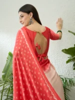 Modal Silk Saree with Bandhani Print