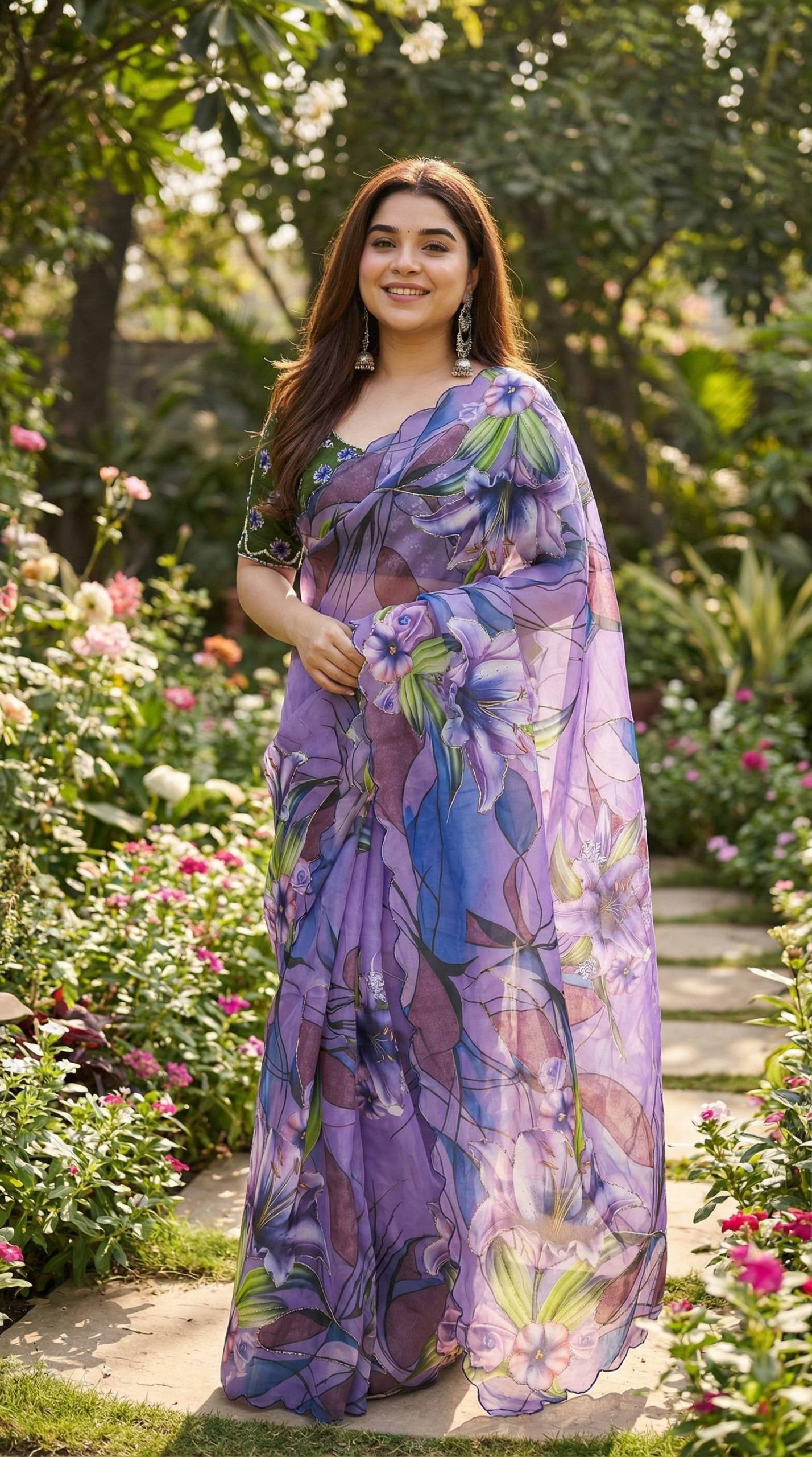 Georgette Saree